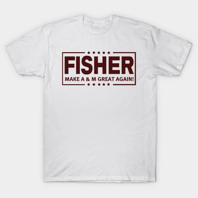 Fisher - MTAMGA! T-Shirt by OffesniveLine